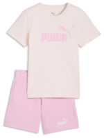 Puma Ess No.1 Logo Tee and Shorts Set PS Βρεφικό Σετ Κορίτσι 685240-21