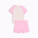Puma Minicats Super Puma Tee and Shorts Set Βρεφικό Σετ Κορίτσι 693289-21 - Image 3