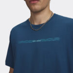 Under Armour Blur Wordmarkt SS Tee Ανδρικό Κοντομάνικο 6009248-498 - Image 4