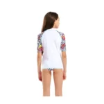 Arena Jr Rash Vest S/S Unisex Παιδικό Μαγίο Μπλούζα 011128-150 - Image 7