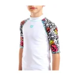 Arena Jr Rash Vest S/S Unisex Παιδικό Μαγίο Μπλούζα 011128-150 - Image 8