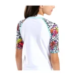 Arena Jr Rash Vest S/S Unisex Παιδικό Μαγίο Μπλούζα 011128-150 - Image 9