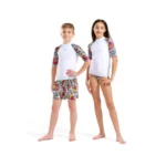 Arena Jr Rash Vest S/S Unisex Παιδικό Μαγίο Μπλούζα 011128-150 - Image 10