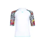 Arena Jr Rash Vest S/S Unisex Παιδικό Μαγίο Μπλούζα 011128-150 - Image 11