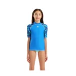 Arena Jr Rash Vest S/S Unisex Παιδικό Μαγίο Μπλούζα 011128-880 - Image 5
