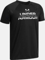 Under Armour Tech Split Wordmark Ss Παιδικό Κοντομάνικο Αγόρι 1383010-004 - Image 3