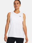 Under Armour Tech Tank Solid T-Shirt Γυναικεία Αμάνικη Μπλούζα 1383655-100