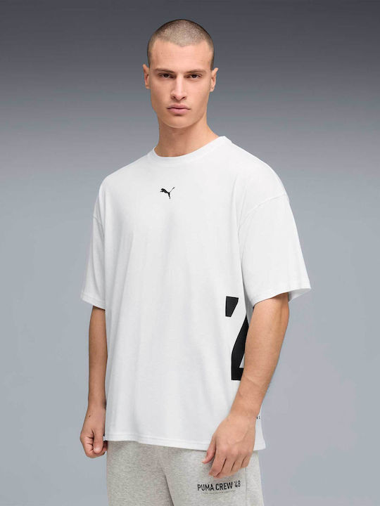 528528-02.1 Puma M Graphic Oversized Tee Ανρική Κοντομάνικη Μπλούζα 528528-02 - Image 1