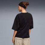 Puma Her Oversized Tee Γυναικεία Κοντομάνικη Μπλούζα 691883-01 - Image 3