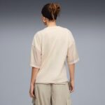 Puma Her Oversized Tee Γυναικεία Κοντομάνικη Μπλούζα 691883-87 - Image 3