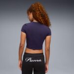 Puma Wardrobe Ess Baby Tee Γυναικεία Κοντομάνικη Μπλούζα 629745-64 - Image 3