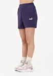 Puma ESS Small No.1 Logo 5'' High-Waist Shorts Γυναικείο Σορτς 682441-64