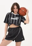 Puma ESS Jersey Γυναικεία Κοντομάνικη Μπλούζα 691702-01