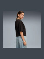 Puma Ess Elevanted Relaxed Tee Γυναικεία Μπλούζα Κοντομάνικη 691813-01 - Image 6