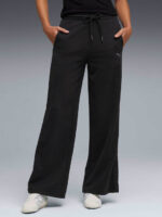 Puma Her Comfort High-Waist Wide Leg Pants Γυναικείο Παντελόνι Φόρμας 691889-01