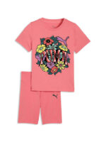 Puma Mid90s Graphic Tee and Shorts Leggings Set Βρεφικό Σετ Κορίτσι 691926-25