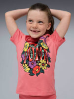 Puma Mid90s Graphic Tee and Shorts Leggings Set Βρεφικό Σετ Κορίτσι 691926-25 - Image 6