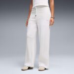 Puma Her Comfort High-West Wide Leg Γυναικείο Παντελόνι Φόρμας 693284-02