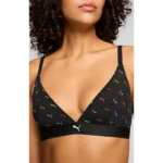 Puma Printed Mesh Triangle Top 1p Γυναικείο Μπούστο 701234816-001 - Image 3