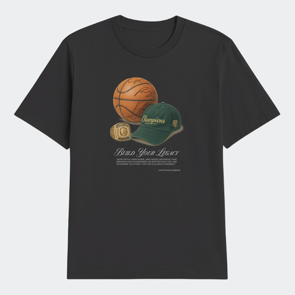 APCD162U18-001.1 Antetokounbros AB Legacy Tee T-shirt Ανδρική Κοντομάνικη Μπλούζα APCD162U18-001 - Image 1