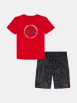 Under Armour Tech Printed SS Set Βρεφικό Σετ Αγόρι UASJI73E-621