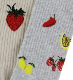 Levi's Red Cut Fruit Κάλτσες 2 Back 701238463-002 - Image 5