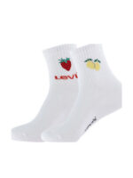 Levi's High Mid Cut Fruit Graphic Κάλτσες 2Pairs 701238464-001