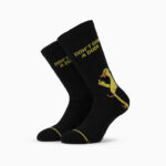 Bee Unusual Don't Give A Duck Premium White Socks Unisex Κάλτσα AS-260123