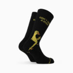 Bee Unusual Don't Give A Duck Premium White Socks Unisex Κάλτσα AS-260123 - Image 3