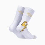 Bee Unusual Don't Give A Duck Premium White Socks Unisex Κάλτσα AS-260124 - Image 3