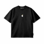 Bee Unusual ''Badass Bitch'' Embroidered Relaxed Ανδρικό Κοντομάνικο AT-260222 - Image 3