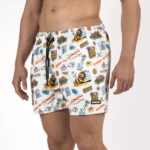 Bee Unusual “Buzzed On Flowers” Swim Shorts Ανδρικό Μαγιό BS-263206 - Image 8