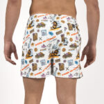 Bee Unusual “Buzzed On Flowers” Swim Shorts Ανδρικό Μαγιό BS-263206 - Image 9