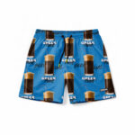 Bee Unusual “Greek Fuel” Swim Shorts Super Sonic Blue Ανδρικό Μαγιό BS-263207 - Image 2