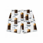 Bee Unusual “Greek Fuel” Swim Shorts White Ανδρικό Μαγιό BS-263208 - Image 3