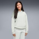 Puma Ess Centered Cat Logo Relaxed Hoodie Fleece Παιδικό Φούτερ Κουκούλα Unisex 692973-29