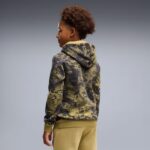 Puma Sport Camo Hoodie Fleece Παιδικό Φούτερ Κουκούλα Αγόρι 694805-89 - Image 3