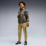 Puma Sport Camo Hoodie Fleece Παιδικό Φούτερ Κουκούλα Αγόρι 694805-89 - Image 4
