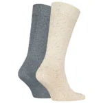Levi's Reg Cut Cable Argyle 2 Pack Unisex Κάλτσες 701235796-001 - Image 5