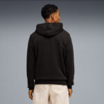 Puma ESS Small No.1 Logo Centered Hoodie Fleece Ανδρικό Φούτερ Κουκούλα 692914-01 - Image 3