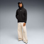 Puma ESS Small No.1 Logo Centered Hoodie Fleece Ανδρικό Φούτερ Κουκούλα 692914-01 - Image 5