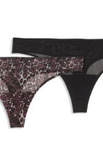 Puma Animal Mesh Strings 2P Dobotex Γυναικείο Στρινγκ 701239580-001 - Image 4