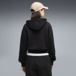 Puma Her Relaxed Hoodie Fleece Γυναικείο Φούτερ Κουκούλα 694027-01 - Image 3