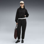 Puma Her Relaxed Hoodie Fleece Γυναικείο Φούτερ Κουκούλα 694027-01 - Image 4