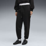 Puma Her Comfort Pants Fleece Γυναικείο Παντελόνι Φόρμας 694032-01 - Image 2