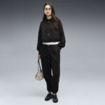 Puma Her Comfort Pants Fleece Γυναικείο Παντελόνι Φόρμας 694032-01 - Image 4