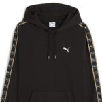 Puma ESS Elevated Tape Relaxed Hoodie Fleece Ανδρικό Φούτερ Κουκούλα 694342-01 - Image 3