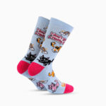 Bee Unusual ''A Fluffy Cat'' HT Premium Unisex Κάλτσες AS-261601 - Image 3