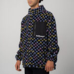 Bee Unusual ''Checkered'' Sherpa Fleece Full Zip Jacket Ανδρική Ζακέτα AT-262702 - Image 3