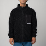 Bee Unusual ''BU84 Blackout'' Sherpa Fleece Full Zip Jacket Ανδρική Ζακέτα AT-262700